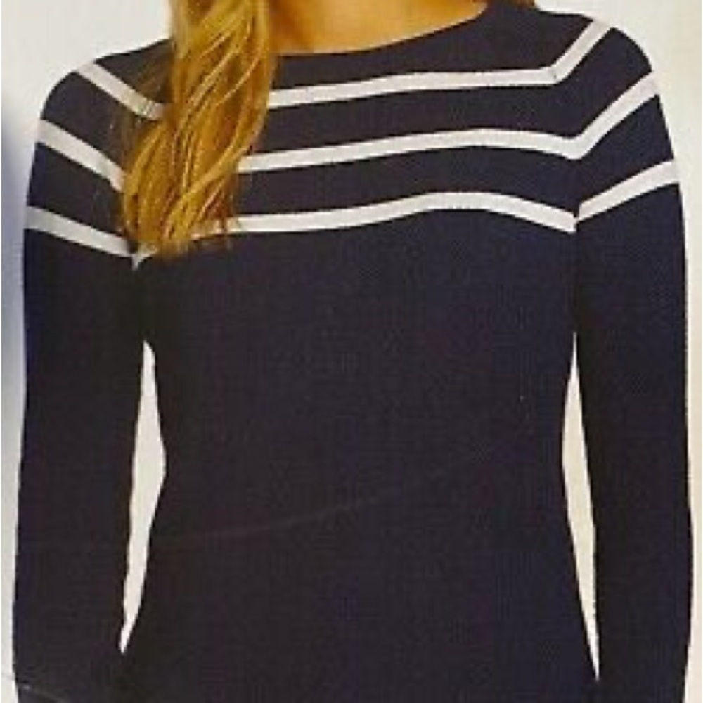 Nautica Women's Cotton Striped Sweater